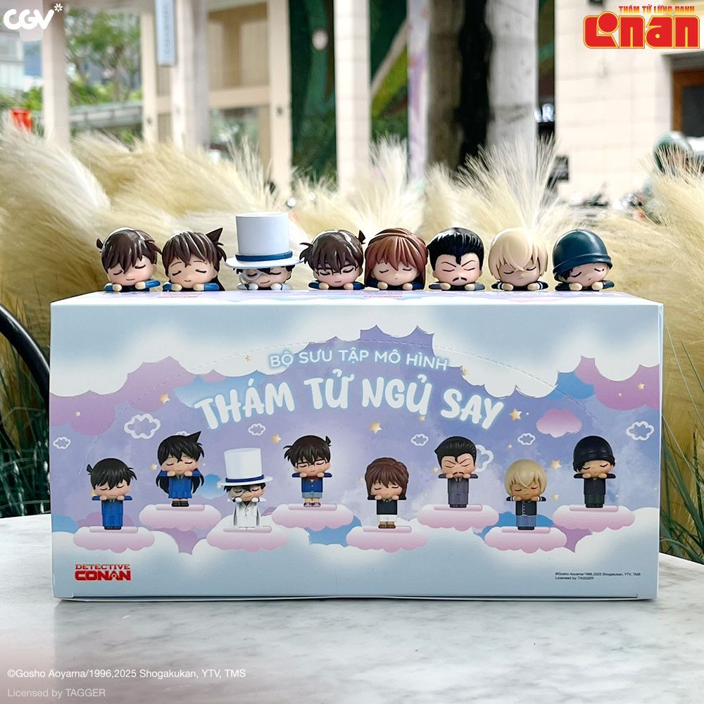 DETECTIVE CONAN FIGURE - SERIES: SLEEPING DETECTIVES