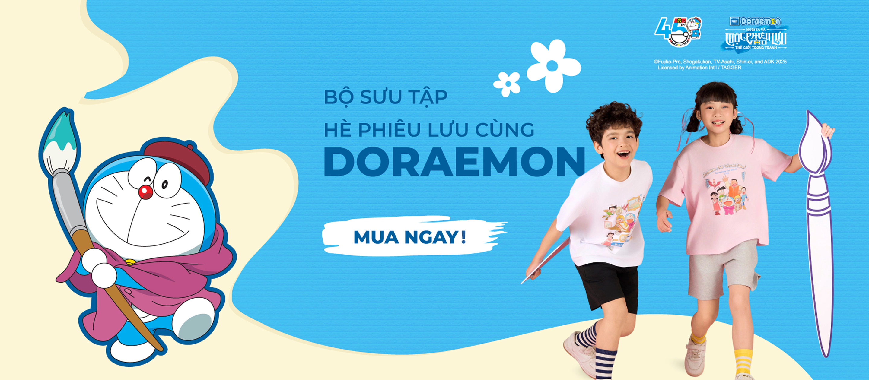 CANIFA X Doraemon the Movie: Nobita's Art World Tales