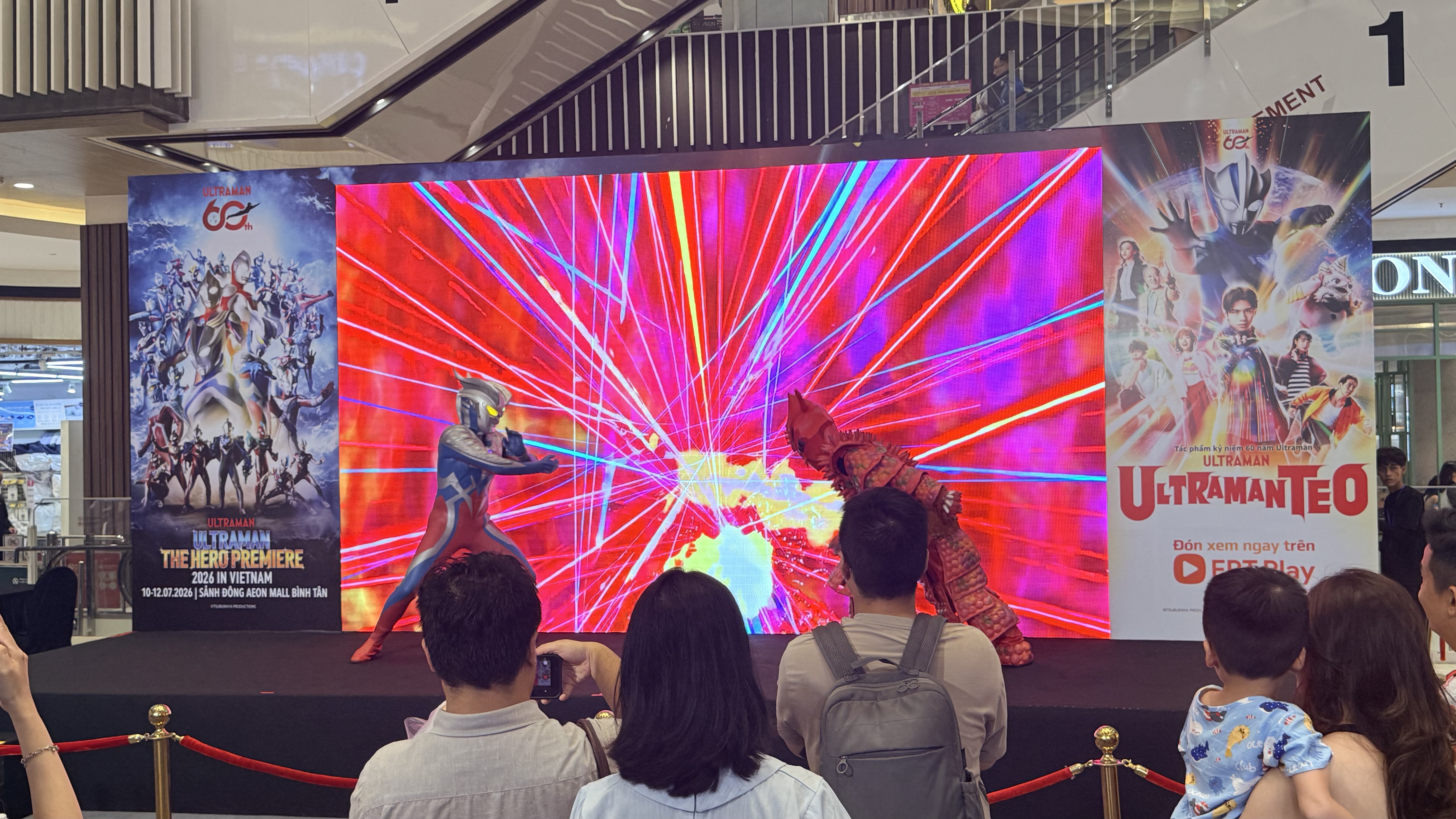 ULTRAMAN HERO PREMIERE 2026 AT AEONMALL BT